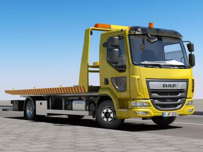 DAF LF Tow Truck 3D model