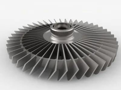 Nose Cone Blade Free 3D model