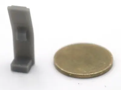 HO Ticket machine train model 3D print model