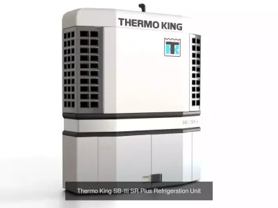 Thermo King Refrigeration Units 3D Model Pack