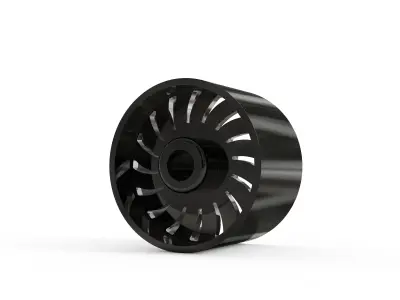 REAR KG1 KD005-B-2 DUALLY WHEEL 3D MODEL 3D model