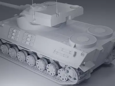 somua sm  3D model