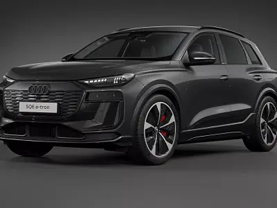 2025 Audi SQ6 e-tron 3D model