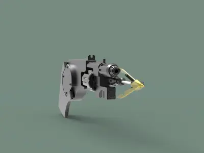 Batman Grapple-gun 3D print model