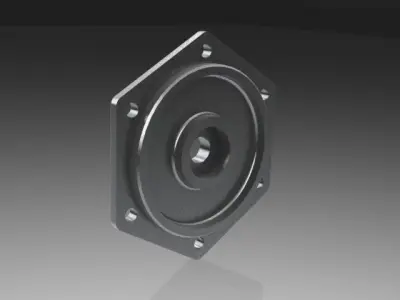 Assembly Crankcase Free 3D model