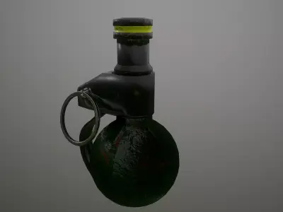 Grenade GME-FMK2-MOD0 Low-poly 3D model