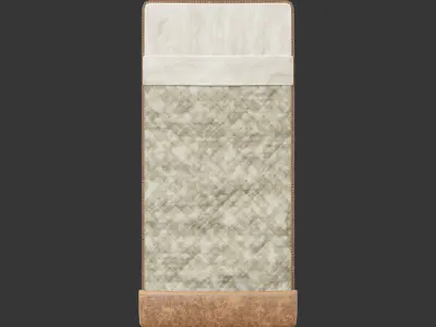 Medieval Collection Accessories Bedrolls 3D Model Pack