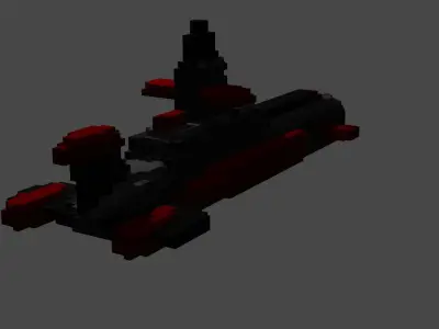 Soviet Submarine 3D model