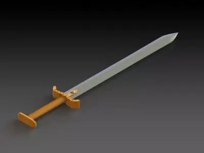 Sword Free 3D model 15