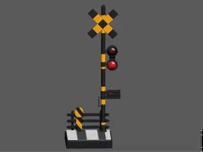 TRAIN WAY BASE DIORAMA 3D print model