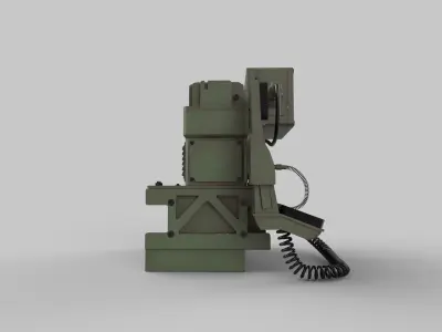 Military Radio 3D model order