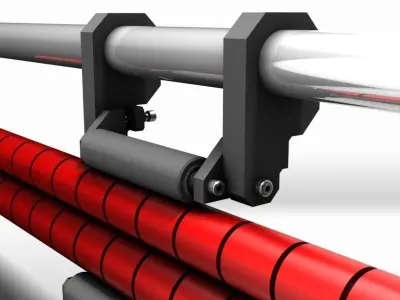 Shaft Anti-Bending System 3D model