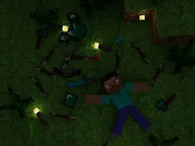 Minecraft basic pack  Free low-poly 3D model