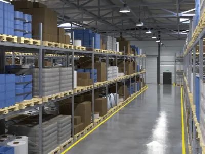 Warehouses Pack 3D model