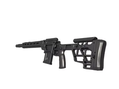 Creedmoor Varmint rifle 3D print model