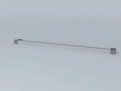 handle stainless steel towel bar Free 3D model
