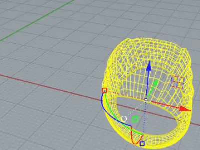 Anello a Sigillo Free 3D model