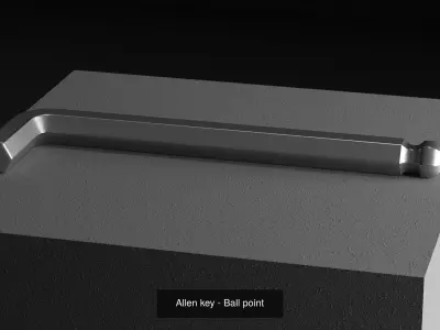 Allen keys 3D Model Pack