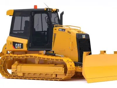 D5K2 Crawler Tractor 3D model