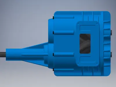 Engine COMPRESSOR 3d model 3D model