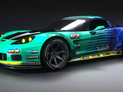 CHEVROLET CORVETTE C6 formula drift 3D model