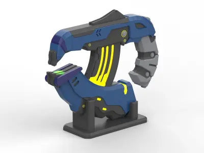Plasma Cannon H2A - Halo - STL CAD bundle - Commercial Use 3D print model