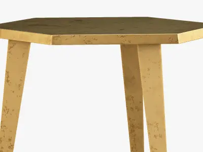 Joybird Hex End Table 3D model