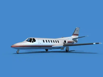 Cessna Citation V 560 Encore V05 3D model