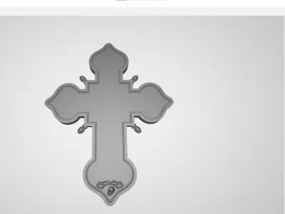 JESUS IN THE CROSS 3D print model