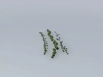 Trees on the Port Part 04 Free 3D model