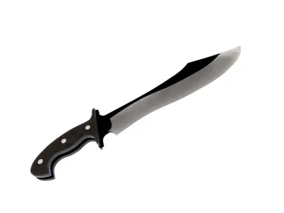 DAGGER samurai sword 3D model