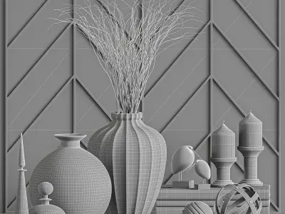 Decorative-set-03 3D model