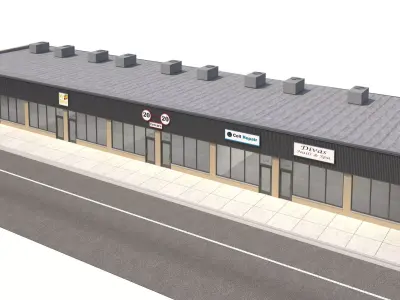 Retail-069 Retail Store 3D model