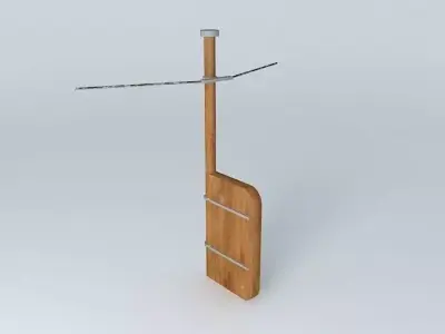 ARGONAUTIX marine details rudder 3D model