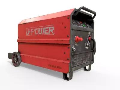 POWER DISTRIBUTOR Low-poly 3D model