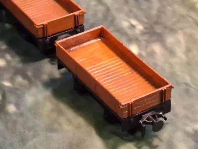 Motorized Draisine WMC 1-87 H0e750mm resin 3D print model