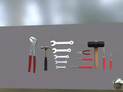 Tool kit 3D model