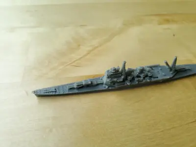 Japanese Takao Class Cruiser Warship 3D print model