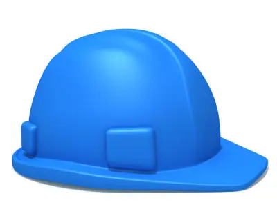 Safety helmet 3D model order