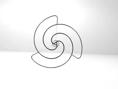 Air turbine or Wind turbine  3D model