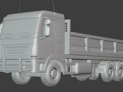 Military Truck - Generic Design  3D model