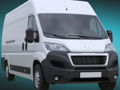Peugeot Boxer L4H2 Van 3D model