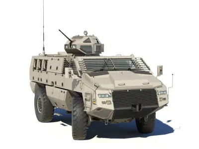Mbombe 4x4 IFV 3D model