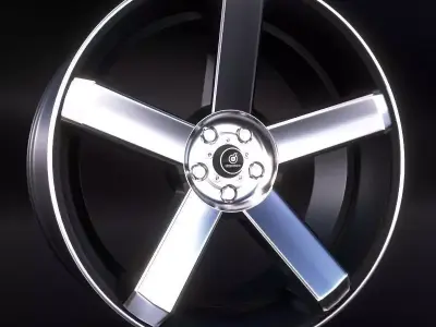 Dropstars 644B Rim Free 3D model