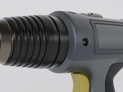 Screw Gun Drill 3D model