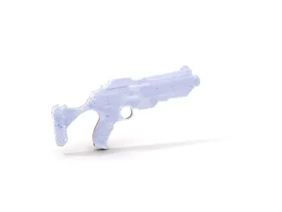 Neon Spectrum Blaster model pack Low-poly 3D model