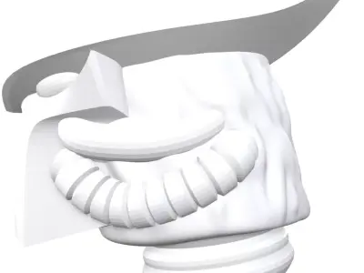velociraptor helmets 3D print model