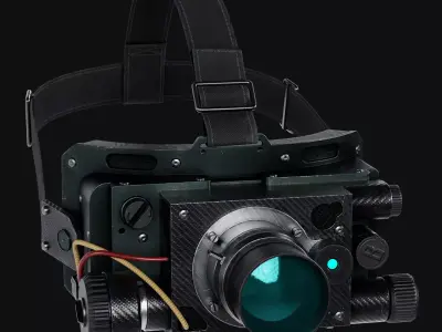 Night Vision Goggles Low-poly 3D model