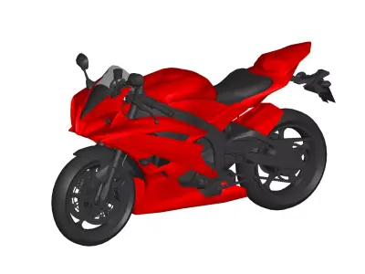 Yamaha YZF-R6 3D model purchase