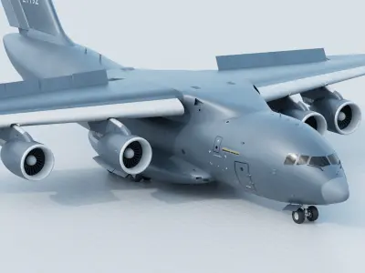 Y20 Aircraft 3D model